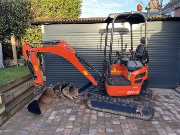 Mini pelle Kubota u17-3 , 2015 , 1,6T