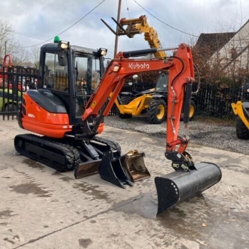 Mini Pelle Kubota KX61-3 , 2014, 2,6T