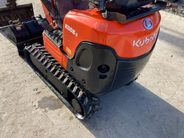 Mini pelle Kubota Micro K008-3 , 1T , 2015 - Image 5